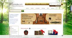 Desktop Screenshot of muzykalia.com